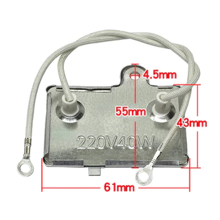 แผ่นอุ่นหม้อหุงข้าว 40W 220V (อย่างดี) ฮีตเตอร์อุ่นข้าว อะไหล่หม้อหุงข้าว แก้ข้าวบูด ข้าวไม่ร้อน สำหรับหม้ออุ่นทิพย์