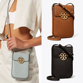 🎀 (สด-ผ่อน) กระเป๋าใส่มือถือ pro max ได้ Tory Shop 84077 Tory Burch Miller Phone Crossbody