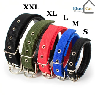 ปลอกคอหมา XL ปลอกคอสุนัขโต สัตว์เลี้ยง พร้อมส่ง หมาพันธ์ใหญ่ ปลอกคอผ้าไนล่อน ปลอกคอหมาใหญ่ไนลอน