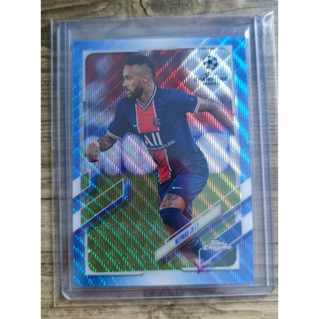 การ์ดนักฟุตบอล 2020-21 Topps Chrome UCL Neymar JR. /75