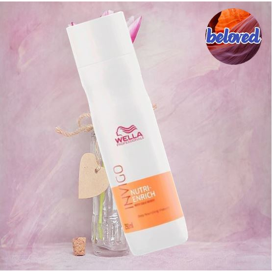 Wella Invigo Nutri-Enrich Deep Nourishing Shampoo 250/1000 ml แชมพู ช่วยบำรุงผมแห้งเสีย หรือผมที่มีป