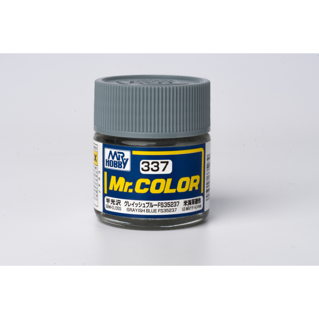 สีสูตรทินเนอร์ Mr.color 337
GRAYISH BLUE FS35237