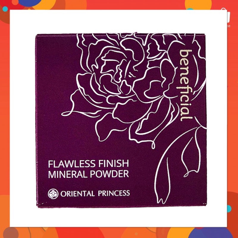 แป้งเพรส สำหรับเซ็ตผิว Oriental Princess beneficial Flawless Finish Mineral Powder 8.5 g.