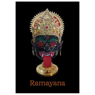 หัวโขน รามเกียรติ์ Ramayana Ban Ruk Kali Head Statue (พระแม่กาลี) (1/1 Wearable)