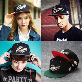 Cap_Biggie กระโหลก Hat หมวกเบสบอล หมวกฮิปฮอป ลายปัก ราคาถูก พร้อมส่ง