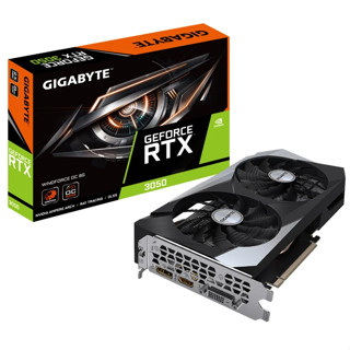 การ์ดจอ VGA GIGABYTE GEFORCE RTX 3050 WINDFORCE OC - 8GB GDDR6 128-bit