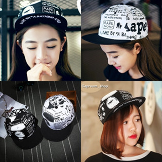 Cap_AApe now Hat หมวกเบสบอล หมวกฮิปฮอป ราคาถูก พร้อมส่ง