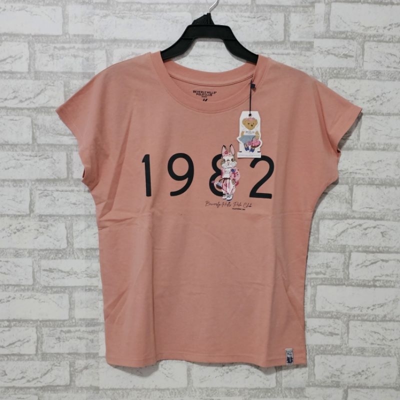 เสื้อยืดหญิง POLO แท้💟 BEVERLY HILLS POLO CLUB สวย น่ารัก