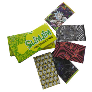 ก้นกรอง Slimjim Filter Tips Printed พิมพ์ลาย กระดาษกรอง กระดาษก้นกรอง กระดาษพัน Rolling Filter Paper ฟิลเตอร์ ลาย