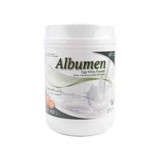 Albumen ผงโปรตีนไข่ขาว อัลบูเมน ชนิดชง 400 กรัม ผลิตภัณฑ์เสริมอาหาร ของ SHP Albumen Egg White Powder 400 g