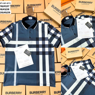 เสื้อโปโล Burberry 🏷️ Hiend 1:1 Cotton 💯 เสื้อโปโลแบรนด์เนม