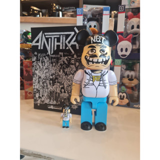 BE@RBRICK Anthrax "Notman" 400% + 100% ของแท้มีกล่อง