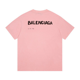 เสื้อยืด BALENCIAGA สีสันน่ารัก มาใหม่ เท่ห์ก่อนใคร [Limited Edition]