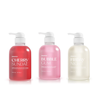 (Trio Set) เจลอาบน้ำ Morro Perfume Body Cleanse 3 กลิ่น