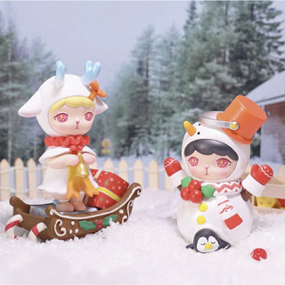 🤣พร้อมส่ง(แบบแยก)🤣POPMART ° Bunny Christmas ° ฟิกเกอร์ art toy หมู่มวลกระต่าย ในวันคริสต์มาส