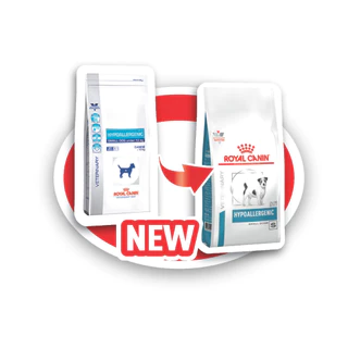 Royal Canin Hypoallergenic small dog 3.5 kg รอยัลคานินอาหารสุนัขพันธุ์เล็กโรคภูมิแพ้อาหาร 3.5 kg
