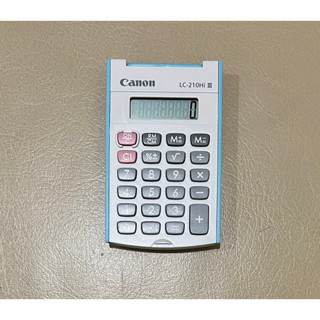 เครื่องคิดเลขจิ๋ว ฉบับพกพา canon 8digits