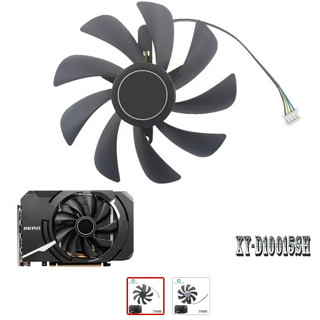 95MM XY-D10015SH DC12V 0.55A 3000RPM Graphics Fan for MSI GeForce RTX 3060 AERO ITX