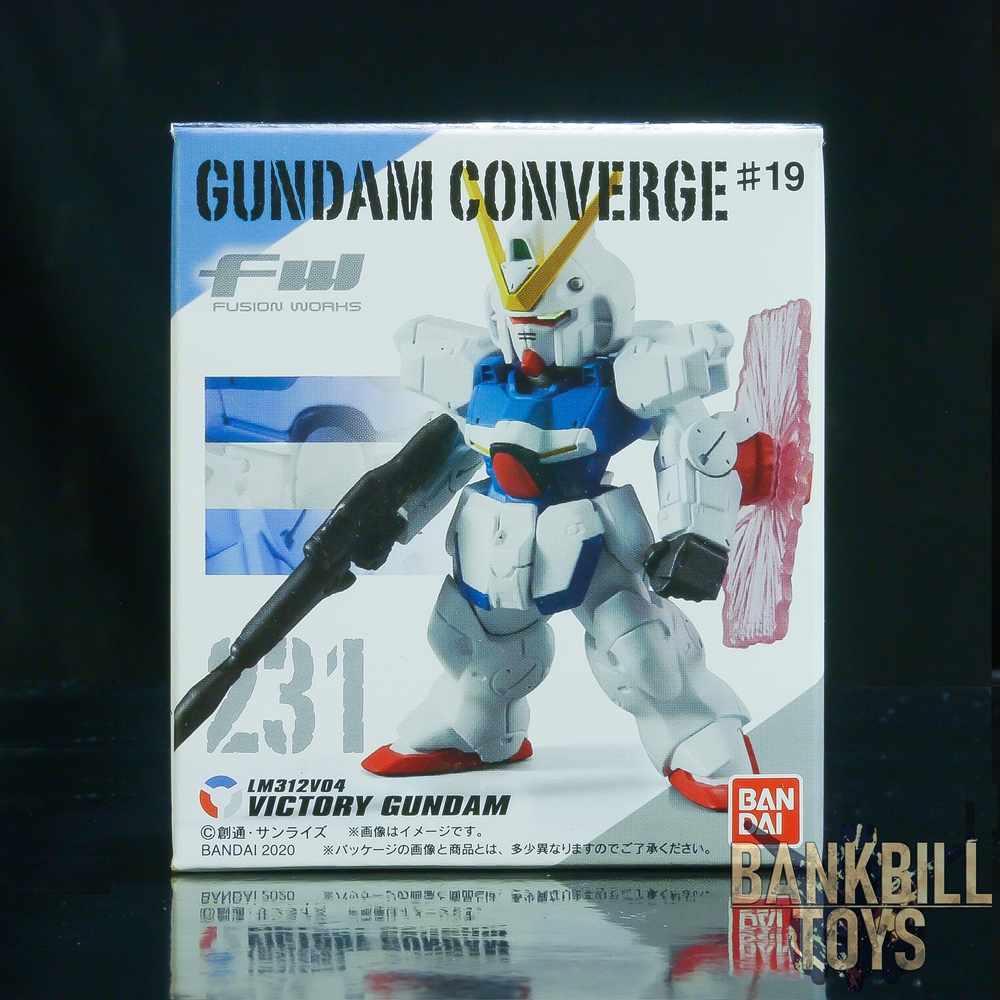 กันดั้ม Bandai Candy Toy FW Gundam Converge #19 No.231 LM312V04 Victory Gundam