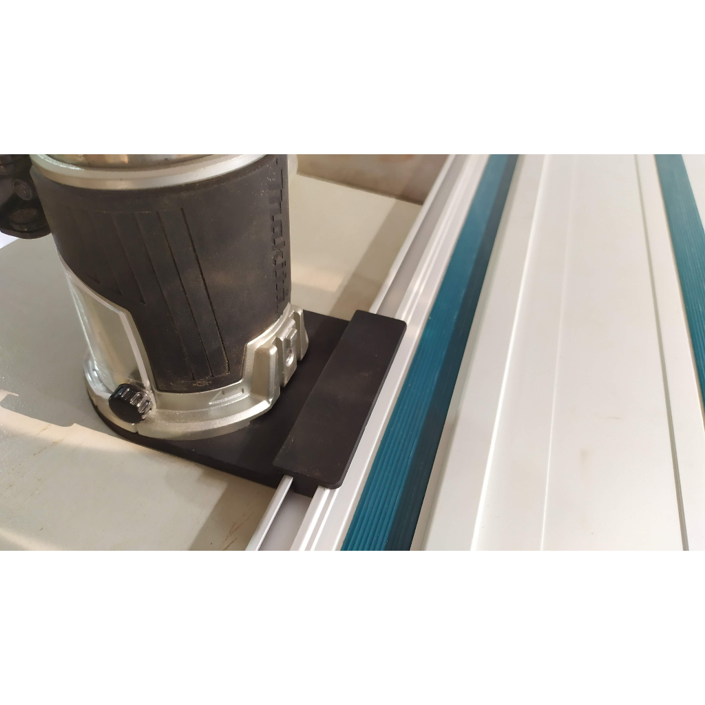 Makita ทริมเมอร์ Trimmer อุปกรณ์เสริมตัวต่อ Trimmer เข้ากับรางสไลด์ guide rail / จับราง track saw / 