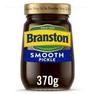 Branston Smooth Pickle 370g ผักดอง (แครอท ผักกาด หัวหอม และกะหล่ำ) 370g