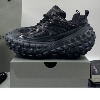 Balenciaga (BB) Defender Mesh and Rubber Sneakers