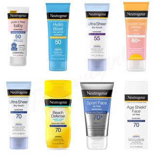 ครีมกันแดด Neutrogena Sunscreen SPF 50-70 ของแท้ สินค้าพร้อมส่ง