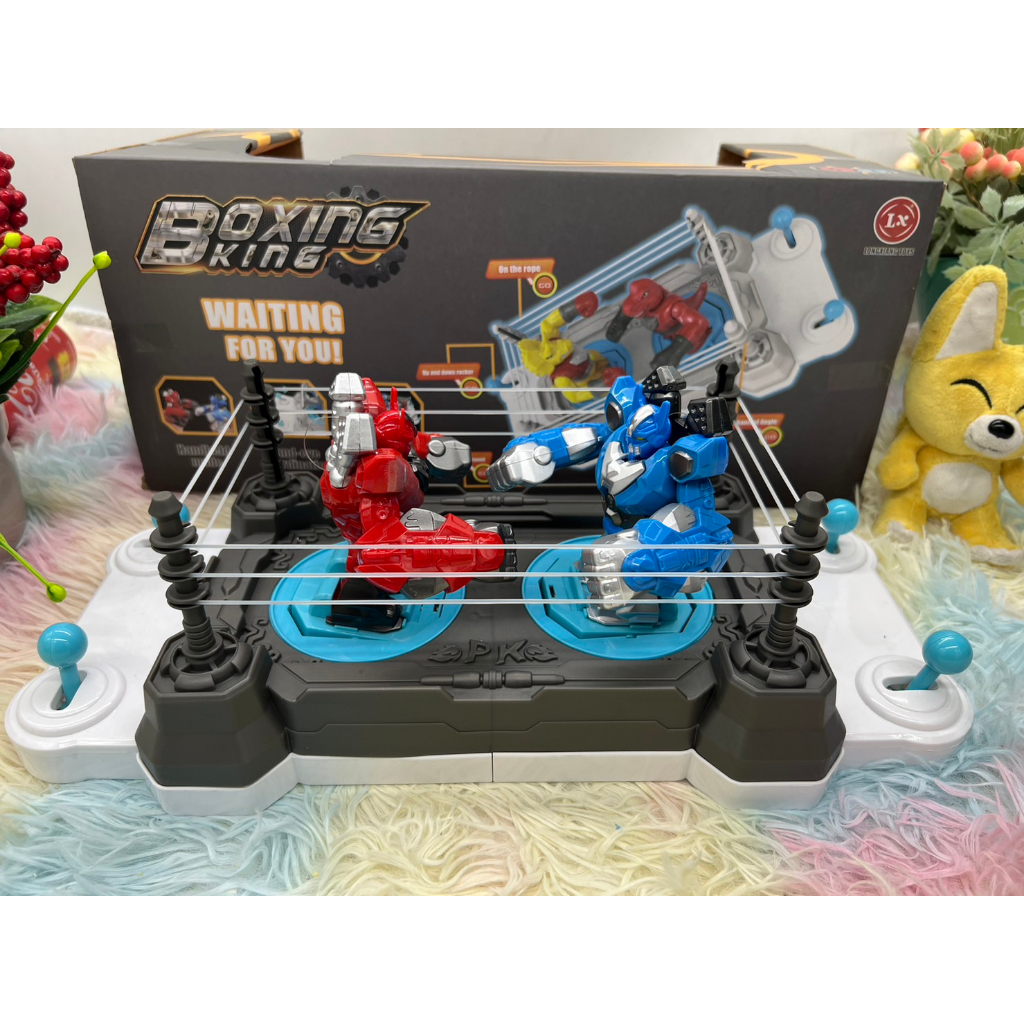 ของเล่น ของเล่นเด็ก เกมส์ Game เกมส์ต่อยมวย ต่อยมวย เกมส์แข่งขัน เกมส์เล่นกัน2คน เล่นด้วยกันทั้งบ้าน Boxing no.80828-5