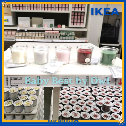 Candles & Candleholders 79 บาท IKEA เทียนหอมในถ้วยแก้ว กลิ่นหอม นาน 20 ชั่วโมง Home & Living