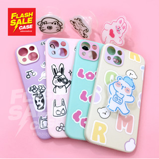 เคสมือถือ Sumsug แบบนิ่ม TPU กันเลนส์กล้องพิมพ์ลายการ์ตูน ฟรีGriptok