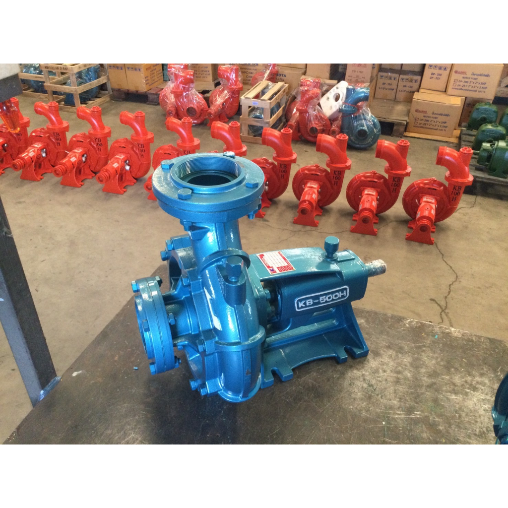 ปั๊มน้ำ KOBOTA KB-500H ปั๊มแรงดันสูง 1 ใบพัด 3" x 3" หรือ 4" x 4" By JUNERY