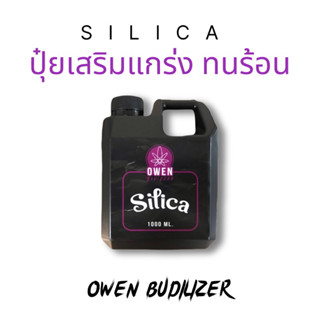 Silica ซิลิก้า ปุ๋ยเสริมแกร่ง เพิ่มผลผลิต พืชทนร้อน ทนน้ำค้าง เชื้อราเจาะไม่เข้า แมลงฟันหัก ลำต้นหนา กิ่งใหญ่ เป็น pH up