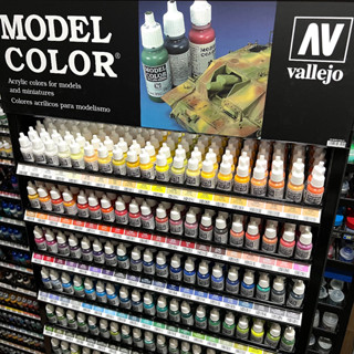 VALLEJO MODEL COLOR 148-170(SET4/4) วาเลโฮ ซีรีย์โมเดล กลุ่มสีหลัก สีเบส สีหนา ทึบแสง