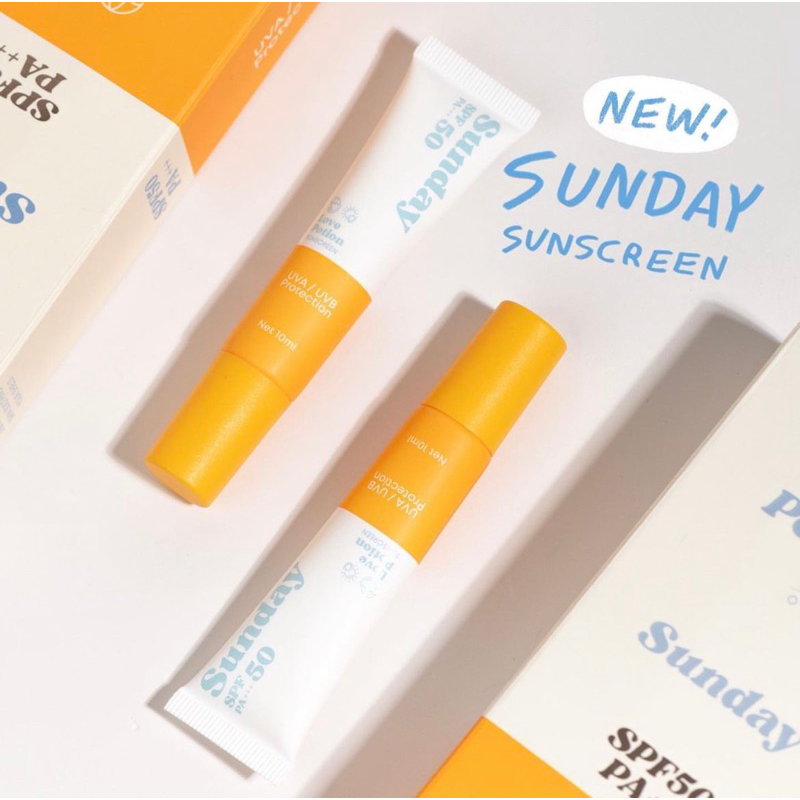 พร้อมส่ง ถูกสุด กันแดดโทนอัพซันเดย์ Sunday lovepotion