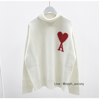 พร้อมส่ง Ami Turtleneck (สีขาว)