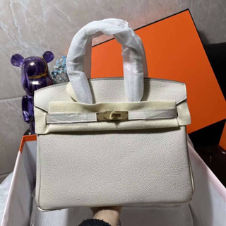 Hermes birkin หนังเเท้ งานสวยเป๊ะทุกจุด free box set  Grad original  Size 30CM