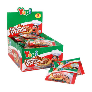 Yupi Gummi Pizza 24ชิ้น 79บาท น้ำหนัก192กรัมต่อกล่อง