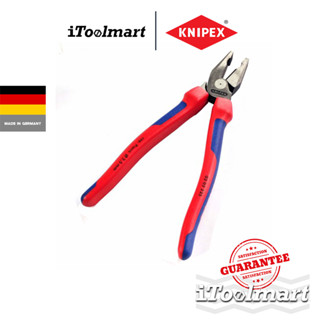 KNIPEX คีมปากจิ้งจกงานหนัก ขนาด 225 มิล ( ด้ามยาง 2 ชั้น) 02 02 225 SB