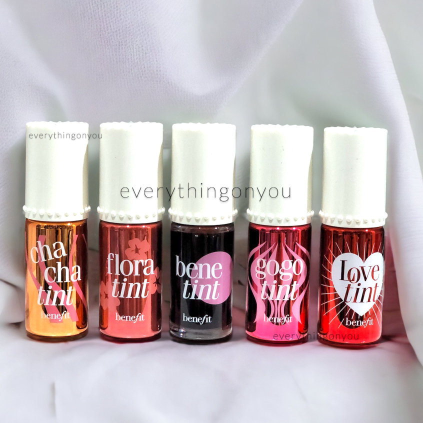 {เก็บโค้ดหน้าร้าน} [พร้อมส่ง] BENEFIT COSMETICS Tinted Cheek & Lip Stain (Benetint/Chachatint/Lovetint/Gogotint/Pl
