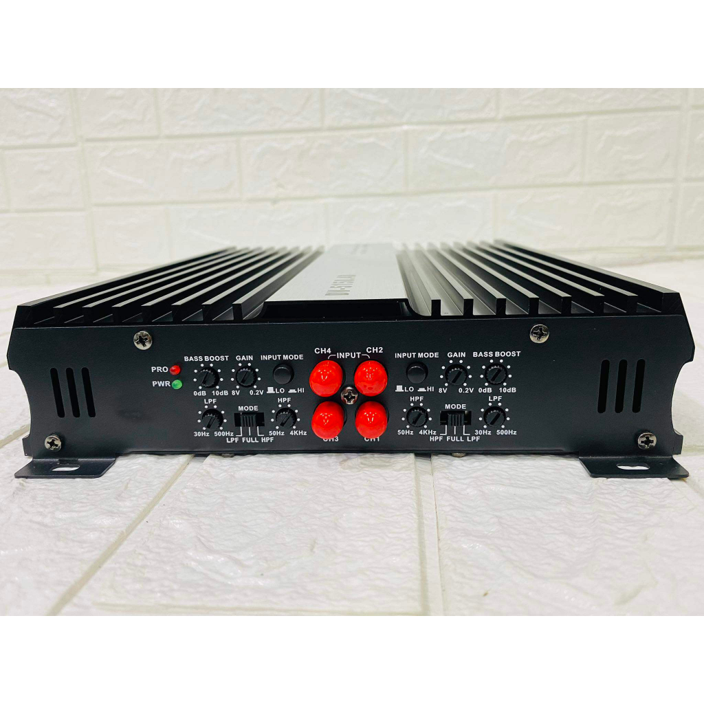 เพาเวอร์​ ขับกลาง​ 4ch​ รุ่น DV-5150.4D เพาเวอร์แอมป์ ขับกลาง8 แหลม 8