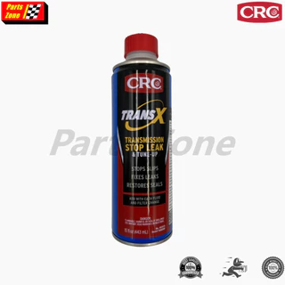ล็อตใหม่ 2025! หัวเชื้อนํ้ามันเกียร์ออโต้ CRC Trans X Automatic ขนาด 443ml. เกียร์ไม่เปลี่ยน กระตุก