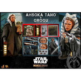 Hot Toys DX21 Ahsoka Tano &amp; Grogu™ Collectible Set Star Wars The Mandalorian™ 1/6 โมเดล ฟิกเกอร์ ของสะสม