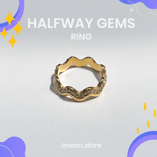 imean.store - Halfway gems ring | แหวนงานประดับ gems