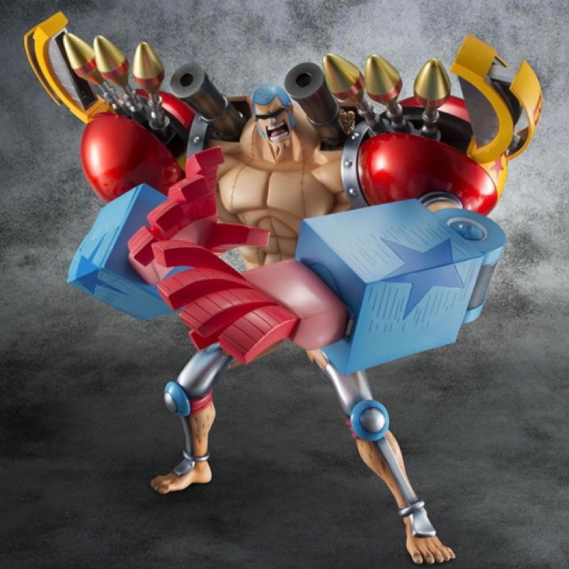 โมเดลฟิกเกอร์วันพีช แฟรงกี้ P.O.P มือ 1 Lot JP-Portrait of Pirates Sailing Again Maximum Armored Fra