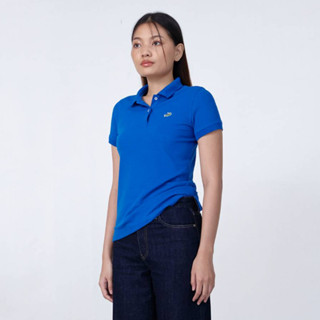 PERFORMANCE BLUE WOMEN POLO เสื้อโปโลเลดี้สีน้ำเงิน