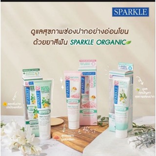 exp.2025 🌴 SPARKLE  ยาสีฟัน NATURAL HIMALAYAN สูตร PINK SALT [ 100 G. ]