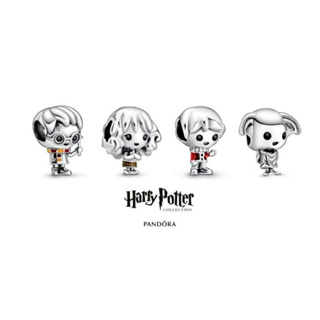 (พร้อมส่ง)*รุ่นเลิกผลิต*Pandora Collection Harry Potter ชาร์มดอบบี้,เฮอไมโอนี่,รอน,เเฮรี่ ของเเท้100