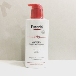 Eucerin lotion-F 400 ml โลชั่นบำรุงผิวสำหรับผิวแห้งมาก บอบบาง แพ้ง่าย ผิวสูญเสียน้ำ ไวต่อปัจจัยกระตุ้น ทาเช้าและก่อนนอน