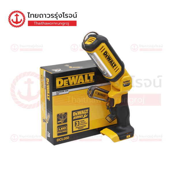 DEWALT ไฟฉายLEDไร้สาย 18-20v มือถือ รุ่น DCL050N-KR (เครื่องเปล่า)|ชิ้น| TTR Store