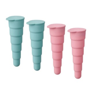 IKEA UPPFYLLD อุปป์ฟืลด์  ที่ทำไอศกรีม หวานเย็น, พับได้ สีเทอร์ควอยซ์/ชมพู, 16 ซม.